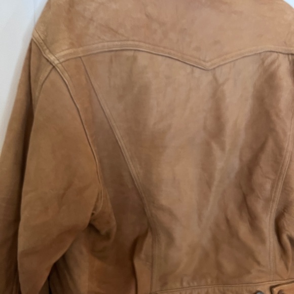 Rare Vintage Banana Republic Leather Bomber - Picture 6 of 7